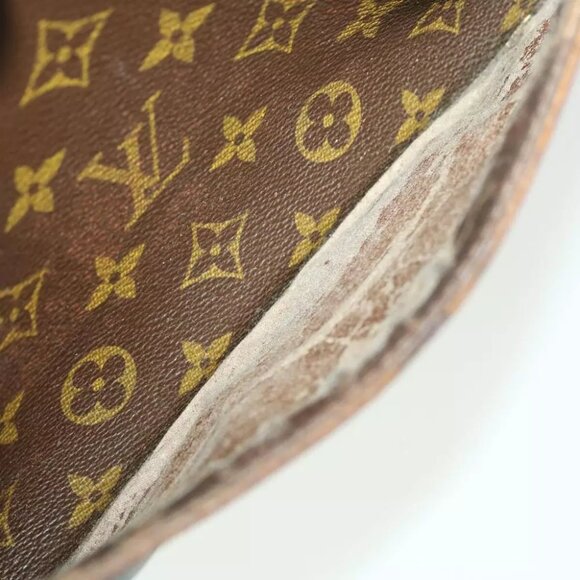 LOUIS VUITTON Monogram Compiegne 28 Clutch Bag M51845 LV Auth tp463 - Picture 14 of 16